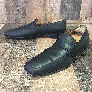 Salvatore Ferragamo UG23666 Black Loafer Oxford Dress Shoes Mens 12 B